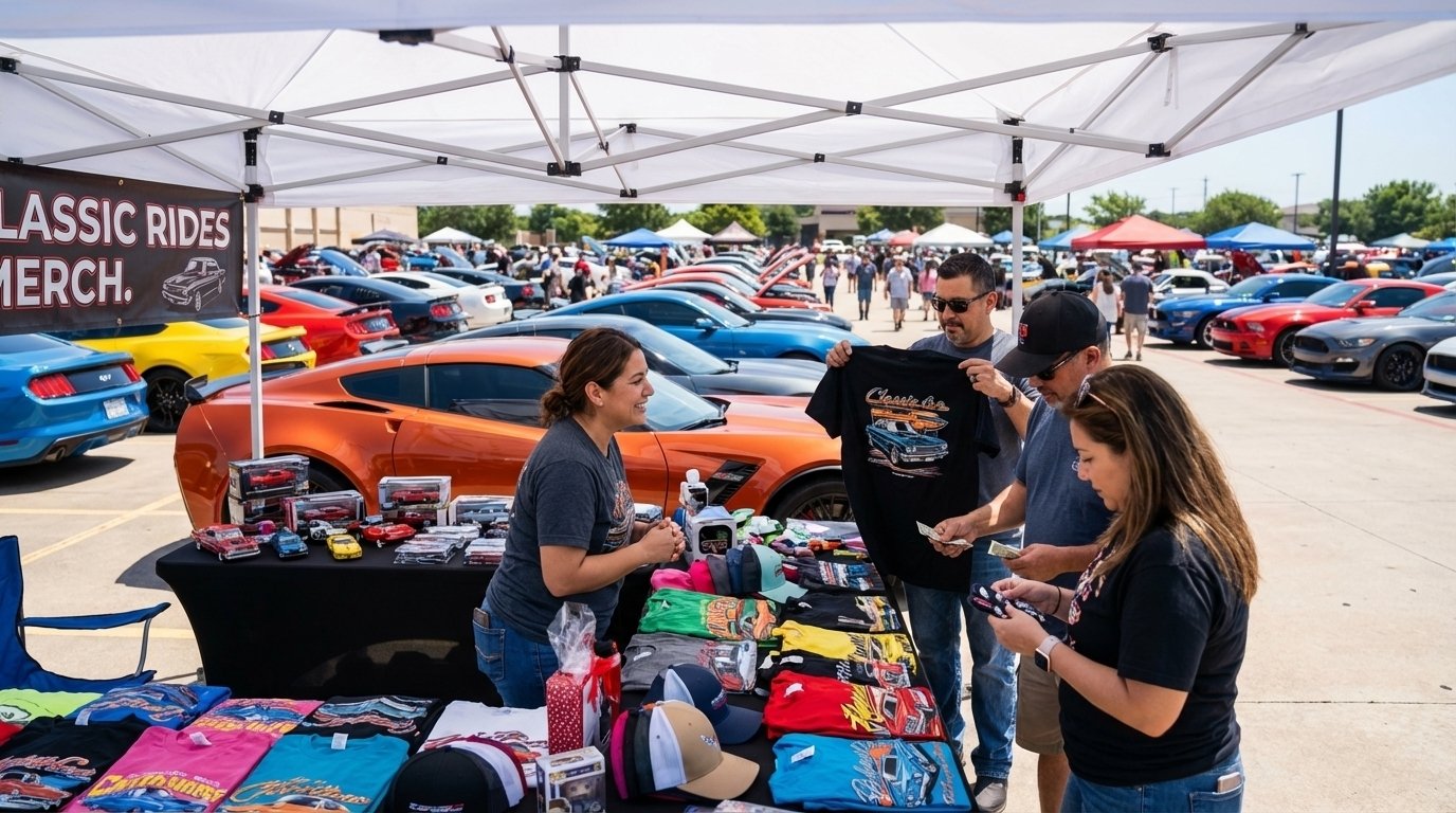 Car Show Pop Up Tent Event